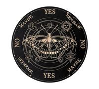 Tappetino a pendolo - Strumenti di divinazione | Scheda di comunicazione per messaggio metafisico, gioco da tavolo Ouija, giocattolo per divinazione, lavagna fantasma, per artigianato