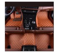Tappetino Abitacolo Tappetini Auto Personalizzati Per E-Tron 2019-2022 In Pelle Resistente All'usura Antisporco Protettivi Moquette Tappeti Auto(Marrone)