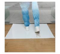 Tappetino adesivo, 150 fogli totali, cuscinetti adesivi appiccicosi, tappetini per camere bianche per laboratori, edilizia, uso ospedaliero, rimozione dello sporco per scarpe, confezione da 5