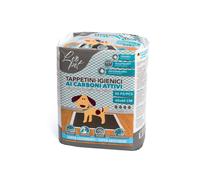 Tappetino Ai Carboni Attivi Super Assorbente Per Cani Con Adesivo 60x60 50pz