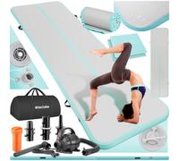 Tappetino Allenamento Gonfiabile Ginnastica Esercizi Tumbling Pompa Elettrica