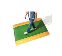 Tappetino anti-fatica per lavoro e casa, comfort e supporto per lunga durata, design antiscivolo, ideale per uso industriale, sollievo lombare, 60 x 80 cm, confezione da 4