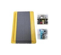 Tappetino anti-fatica per lavoro in piedi, design ergonomico con superficie diamantata per un maggiore comfort, ideale per uso industriale e sul posto di lavoro