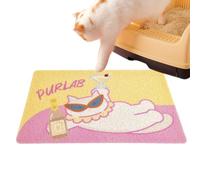 Tappetino Anti Spargimento Lettiera Gatti | Lavabile Antiscivolo - Tappetino Cattura Lettiera Pavimento,Per Cuccioli Animali Razze Piccole Medie Grandi Casa Interno Angolo Bagno Appartamento