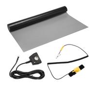 Tappetino Anti Static 24\"x28\" per ESD con Polsino e Filo di Terra, Grigio