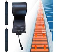 Tappetino antighiaccio in grafene for tetti, riscaldatore for grondaie, tappetini riscaldati for tetti, prevenzione delle dighe di ghiaccio su tetti e grondaie(5M)