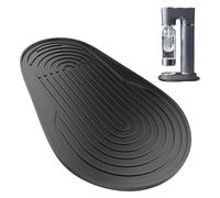 Tappetino Antigoccia in Silicone per SodaStream Crystal 3.0 Tappetino in silicone, Accessorio per Soda Ream Antiscivolo Impermeabile Protegge Piano di Lavoro 30x18cm