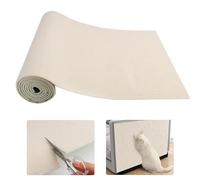 Tappetino Antigraffio per Gatti, 40x200 cm, Protezione Divano Gatti Graffi, Adesivo, Beige