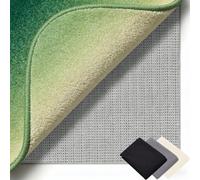 Tappetino Antiscivolo 90 x 125 cm Riutilizzabile, Inodore, Tagliabile, Lavabile e Personalizzabile Nelle Dimensioni, Protezione Antiscivolo per Tappeti Perr Moquette, grigio marrone