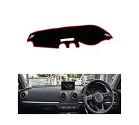Tappetino Antiscivolo Cruscotto Per A-udi A3 S3 2014 2015 2016 2017 2018 2019 Guida A Destra E Sinistra Cruscotto Auto Coperture Tappetino Ombra Cuscino Tappetini TYYLDZ ( Color : Black Edge RHD 1 )