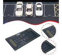 Tappetino antiscivolo e arrotolabile per esposizione di scene di veicoli,