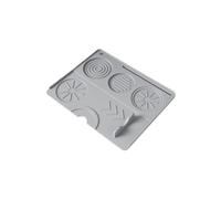 Tappetino Antiscivolo For Macinacaffè In Silicone For Barista, Porta-pressino In Silicone Morbido For Caffè, For Bar E Casa(Gray)