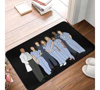 Tappetino antiscivolo Greys Anatomy Original Cast Classic tappeto resistente per cucina ingresso casa camera da letto tappetini antiscivolo