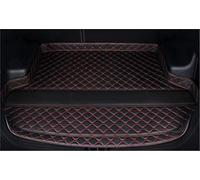 Tappetino antiscivolo High Side Car Trunk Mat Cargo Liner Tappeto Accessori Interni Copertura Per Maserati Per GranTurismo 2007-2013 2014 2015 2016 2017 Vasca per Baule Auto Bagagliaio(Black red2)