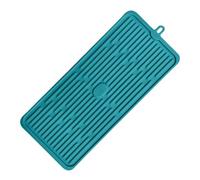 Tappetino antiscivolo in silicone per macchina da caffè | Tappetino da bar espresso per tavolo da pranzo, posto di lavoro, casa, bar, cucina, sala pausa, ristorante