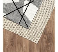 Tappetino Antiscivolo Multiuso 50 x 180 cm Antiscivolo Sottotappeto Rete Multiuso Tagliabile Lavabile per Moquette Cassetti Ripiani Materasso Divano, bianco