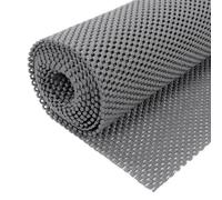 Tappetino antiscivolo multiuso, 50 x 200 cm, antiscivolo, per tappeti, cassetti, impermeabile, per casa, ufficio, auto (grigio)