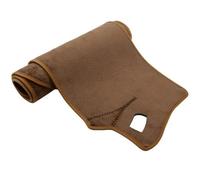 Tappetino Antiscivolo Parasole Dashmat Tappeto Mantello Cruscotto Rilievo Copertura Per Serie 5 F10 520i 525i 530i 535i 2010-2016(Flannel All brwon,LHD,With HUD)