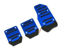 Tappetino Antiscivolo Pedali Auto Con Cambio Manuale Copri Pedale Frizione Freno Copripedali per auto(Blue)