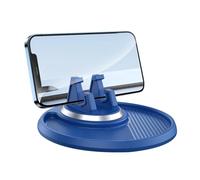 Tappetino antiscivolo per cellulare, per auto, supporto per cellulare, multifunzione, in silicone, girevole a 360 gradi, accessorio per auto riutilizzabile e antiscivolo per navigare