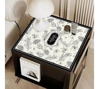 Tappetino Antiscivolo Per Copri Lavatrice E Asciugatrice 60X60Cm Fiori Grigi Copri Lavatrice Per Interno Per Top - Tappeto Assorbente In Diatomee Per Lavatrici, Asciugatrici, Cucine, Bagni