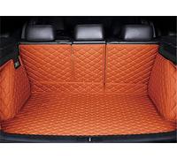Tappetino antiscivolo Per Jeep Per Compass MP 552 2017-2020 2021 2022 Tappetino Per Auto In Pelle Impermeabile Tapete Car Rear Trunk Mat Accessori Per Auto Vasca per Baule Auto Bagagliaio(Marrone)