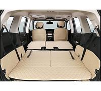 Tappetino antiscivolo Per Journey 5PCS Car Styling Cargo Liner Car Trunk Mat Tappeto Tappetini Interni Tappetini In Pelle Accessori Auto Vasca per Baule Auto Bagagliaio(Beige)