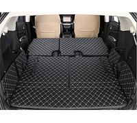 Tappetino antiscivolo Per Journey 5PCS Car Styling Cargo Liner Car Trunk Mat Tappeto Tappetini Interni Tappetini In Pelle Accessori Auto Vasca per Baule Auto Bagagliaio(Beige nero)