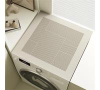 Tappetino Antiscivolo Per Lavatrice E Asciugatrice,Linee Geometriche,Copri Lavatrice,Silicone,Super Assorbente,Asciugatura Rapida,Coprilavatrice Per Cucina E Lavanderia,Cover Mat (Color 4,60 x60 cm)