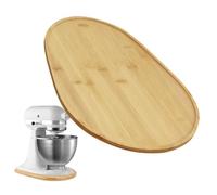 Tappetino antiscivolo per miscelatore da cucina | Cursore antiscivolo in legno ammortizzante | per miscelatore da cucina | Preparazione degli alimenti e conservazione in