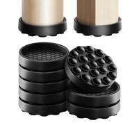 Tappetino antiscivolo per mobili, 8 pezzi, antiscivolo, 5 cm, per tappeti, parquet, piastrelle, divano, sgabello, armadio