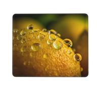 Tappetino antiscivolo per mouse da gioco, motivo gocce d'acqua, tappetino per mouse da scrivania, adatto per studio e gioco, 20,1 x 24,1 cm