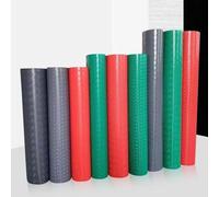 Tappetino Antiscivolo per Pavimenti, in PVC, Resistente all'Acqua e alle Macchie, per Uso Commerciale (Rosso, 1,2x5 m/3,9x16,4 Piedi)