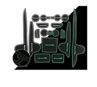 Tappetino Antiscivolo Per Scanalatura Della Porta, Tappetini Antiscivolo Per Hyundai Per Santa Fe 2021 2022 TM Inserto portabicchieri(Wit)