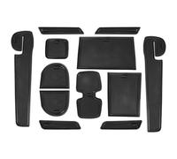 Tappetino Antiscivolo Per Suzuki Per Swift 2018-2020 Tappetini Fessure Portiere Console Portabicchieri Sottobicchieri Tappetino Antiscivolo Scanalature Portellone Dell'auto(Nero)