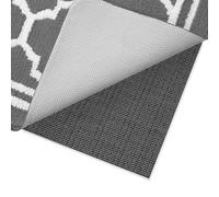 Tappetino Antiscivolo per Tappeti 125 x 235 cm Antiscivolo Rete per Tappeti Tagliabile Ritagliabile per Cassetto Bagagliaio Auto Cucina, Nero