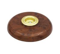 Tappetino antiscivolo per violoncello, presa forte, durevole, comodo tappo 9,4 cm di diametro, marrone