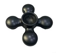 Tappetino antiscivolo per violoncello progettato per mantenere stabile il supporto del violoncello e proteggere il pavimento dai danni durante l'allenamento o le prestazioni (nero)