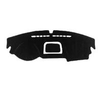Tappetino Antiscivolo Per VW Per Tiguan MK1 MK2 R Line 2009-2022 Tappetini Copri Cruscotto Auto Evitano La Luce Anti-UV Copricruscotto Cuscinetti Luminosi Tappeti(Black Side)
