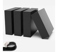 Tappetino antivibrazioni da 4 pezzi, cuscinetti in gomma 200 mm x 100 mm, spessore 3 mm-100 mm, blocchi in gomma antiscivolo resistenti for mobili, macchine, banchi da lavoro(100mm)