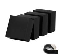 Tappetino antivibrazioni da 4 pezzi, cuscinetti in gomma 50 mm x 50 mm, spessore 2 mm-50 mm, blocchi in gomma antiscivolo resistenti for mobili, macchine, banchi da lavoro(30mm)