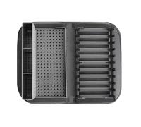 Tappetino Asciugante,Super Assorbente Antiscivolo Con Portautensili | Scaffali Per Stoviglie Per Piano Cucina - Per Tazze Stoviglie Pentole Padelle Casa Appartamento Ristorante Famiglia