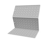 Tappetino Asciugapiatti - Base Silicone Antiscivolo | Tappetini Scolapiatti Per Lavello,per Lavello Cassetto Casa Frigorifero Bar Frutta Verdura Vetreria Tazze Bottiglie Pentole Padelle