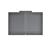 Tappetino Asciugapiatti Cucina,Protezione Anti Calore Per Piano Cucina | Accessorio Antiscivolo in Silicone per Stoviglie e Posate, 38x25 cm