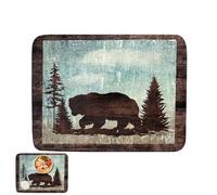 Tappetino Asciugapiatti | Resistente al Calore 50x30 cm | Antiscivolo per Asciugare Stoviglie,Per Casa Appartamento Famiglie Bagno Area Caffè E Bar All'aperto BBQ Picnic