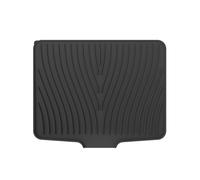 Tappetino asciugatrice piatti in silicone nero alla moda migliora lo stile della