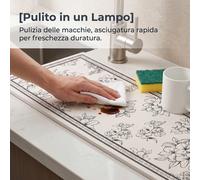 Tappetino Assorbente Lavello Cucina | per piano lavoro | per lavandino