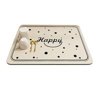 Tappetino assorbente per acqua da cucina, diatomite, tappetino di scarico per lavello, protezione per piano di lavoro, tovaglietta per tavolo, tappetini da bagno, tappetini da cucina per bancone