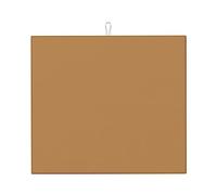 Tappetino assorbente per piano di lavoro da cucina marrone tinta unita (40,6 x 45,7 cm) - tappetino scolapiatti di alto valore