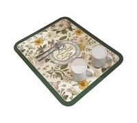 Tappetino Assorbente per portatile per Vetreria 40x30cm Imbottito Asciugapiatti